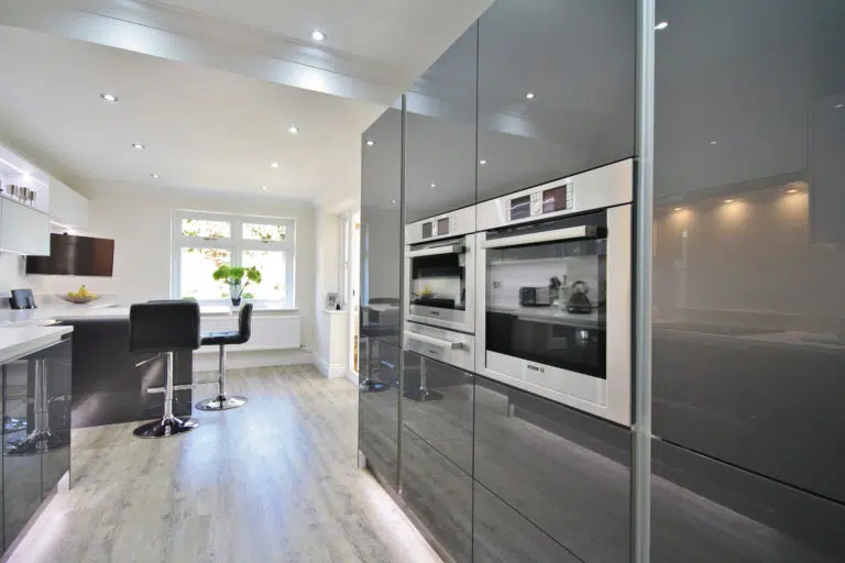 high gloss acrylic modern kitchen cabinet company Toronto