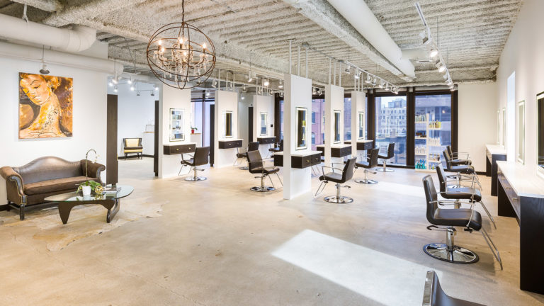 commercial salon cabinet maker company Toronto