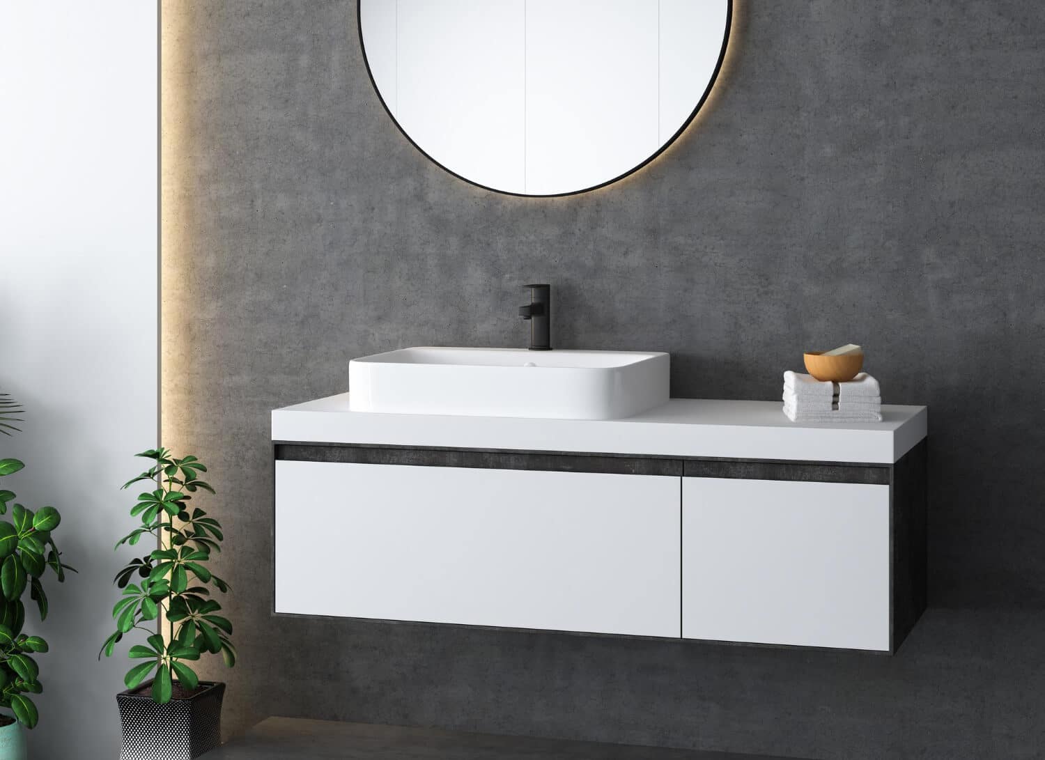 Tips to Design Your Bathroom Vanity - Impressions kitchens